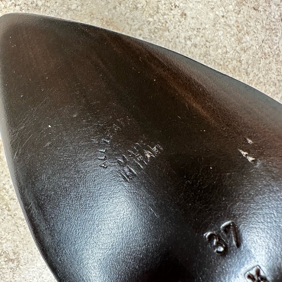 Vintage Maud Frizon Paris Black Heels-Made in Italy - Picture 10 of 16